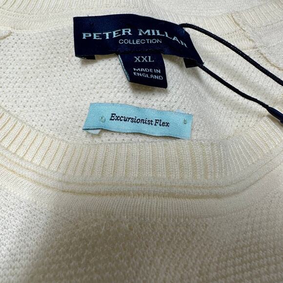 Peter Millar NWT Collection Excursionist Flex Sweater Men's Size XXL Merino Wool - Picture 5 of 11